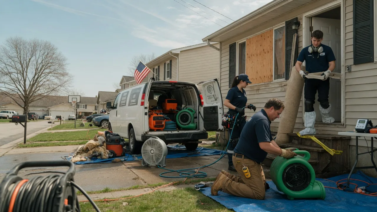Water Damage Restoration in Milton, IN near me